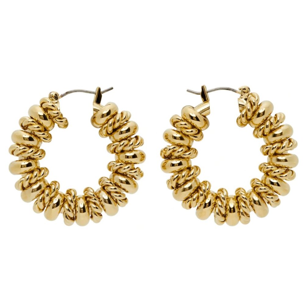 LAURA LOMBARDI Serena Earrings – 14k Gold Plated Brass - Picture 3 of 12